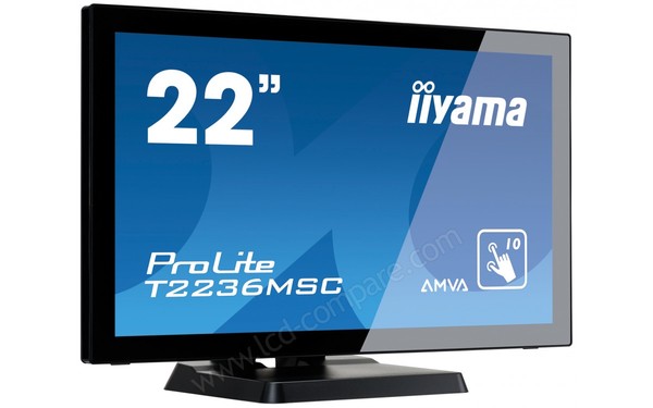 IIYAMA ProLite T2236MSC-B2 - Vue 3/4 gauche