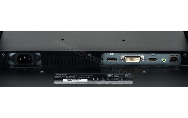 IIYAMA ProLite T2435MSC-B1 - Connectique &agrave; l'arri&egrave;re