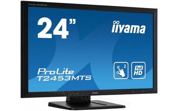 IIYAMA ProLite T2453MTS-B1 - Vue 3/4 gauche