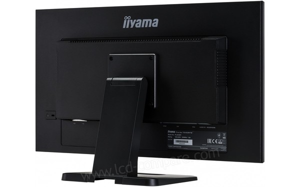 IIYAMA ProLite T2453MTS-B1 - Vue 3/4 droite de l'arri&egrave;re