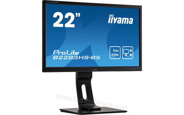IIYAMA ProLite B2283HS-B5 - Vue 3/4 gauche