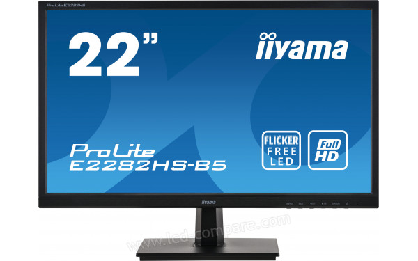 IIYAMA ProLite E2282HS-B5 - Vue de face