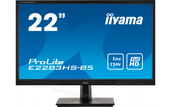 IIYAMA ProLite E2283HS-B5 - Vue de face