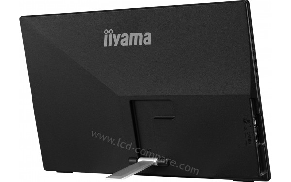 IIYAMA ProLite X1670HC-B1 - Vue 3/4 arri&egrave;re en position inclin&eacute;e