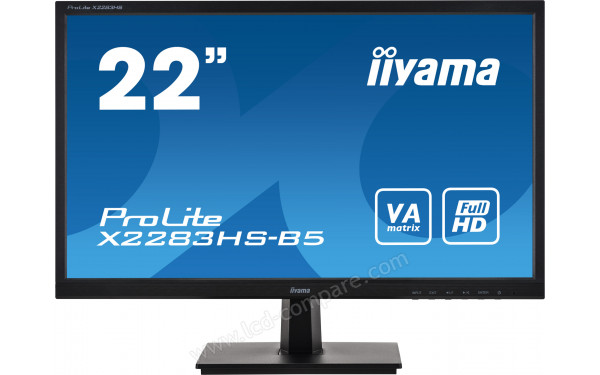 IIYAMA ProLite X2283HS-B5 - Vue de face