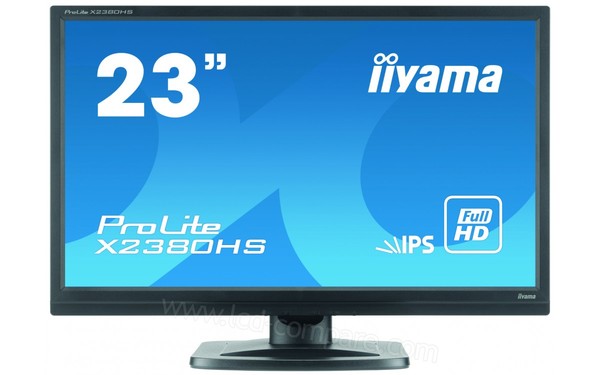 IIYAMA ProLite X2380HS-B1 - Vue de face