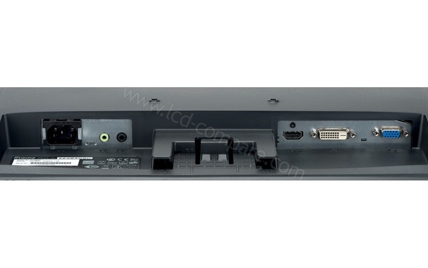 IIYAMA ProLite X2483HSU-B1 - Connectique
