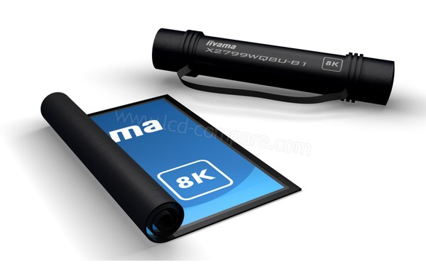 IIYAMA ProLite X2799WQ8U-B1 - Ecran flexible et enroulable