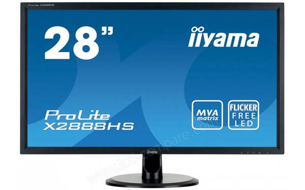 IIYAMA ProLite X2888HS-B1 - Vue de face