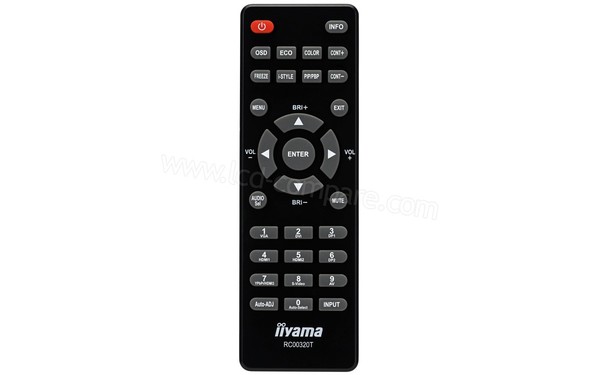 IIYAMA ProLite X4071UHSU-B1 - T&eacute;l&eacute;commande