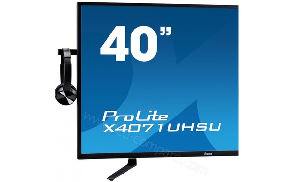 IIYAMA ProLite X4071UHSU-B1 - Porte casque