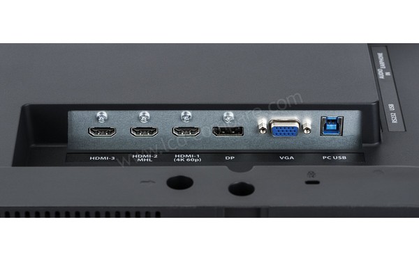 IIYAMA ProLite X4071UHSU-B1 - Connectique 1