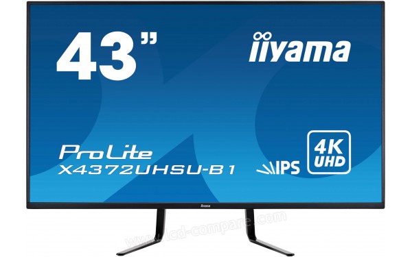 IIYAMA ProLite X4372UHSU-B1 - Vue de face