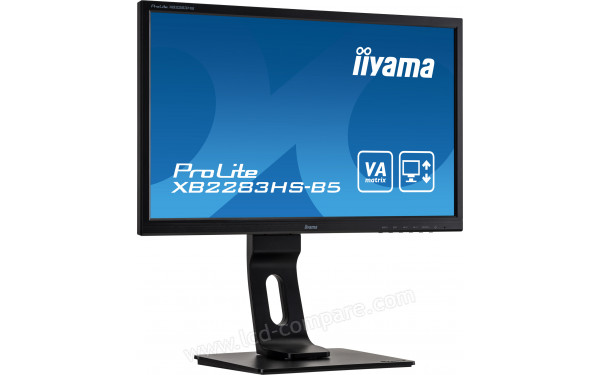 IIYAMA ProLite XB2283HS-B5 - Vue 3/4 gauche