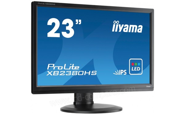 IIYAMA ProLite XB2380HS-B1 - Vue 3/4 gauche