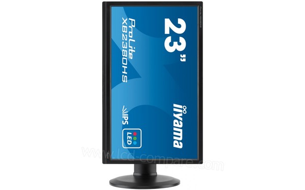 IIYAMA ProLite XB2380HS-B1 - Vue pivot portrait