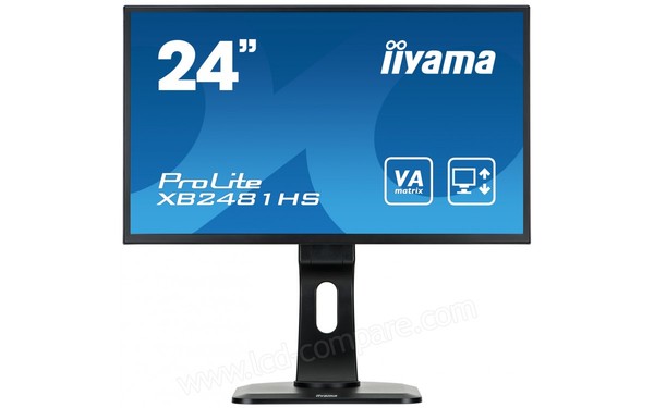 IIYAMA ProLite XB2481HS-B1 - Vue de face