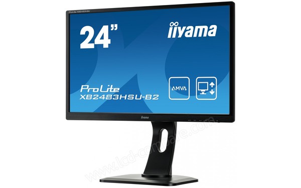 IIYAMA ProLite XB2483HSU-B2 - Vue 3/4 droite