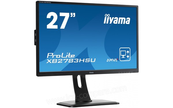 IIYAMA ProLite XB2783HSU-B1 - Vue 3/4 gauche