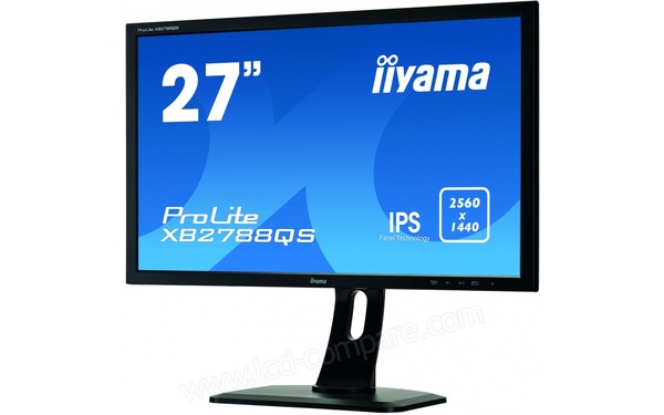 IIYAMA ProLite XB2788QS-B1 - Vue 3/4 droite