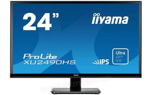 IIYAMA ProLite XU2490HS-B1 - Vue de face