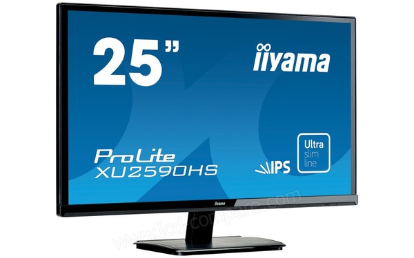 IIYAMA ProLite XU2590HS-B1 - Vue 3/4 gauche