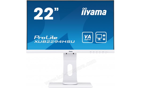 IIYAMA ProLite XUB2294HSU-W1 - Vue de face