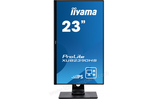 IIYAMA ProLite XUB2390HS-B1 - Vue de face en mode portrait