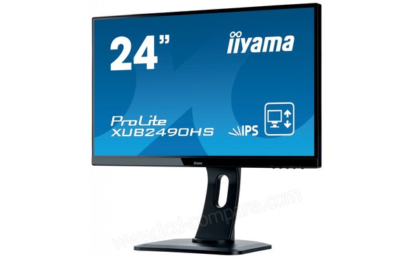 IIYAMA ProLite XUB2490HS-B1 - Vue 3/4 droite