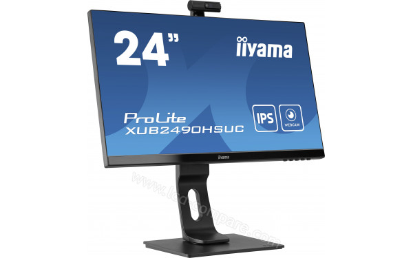 IIYAMA ProLite XUB2490HSUC-B1 - Vue 3/4 gauche