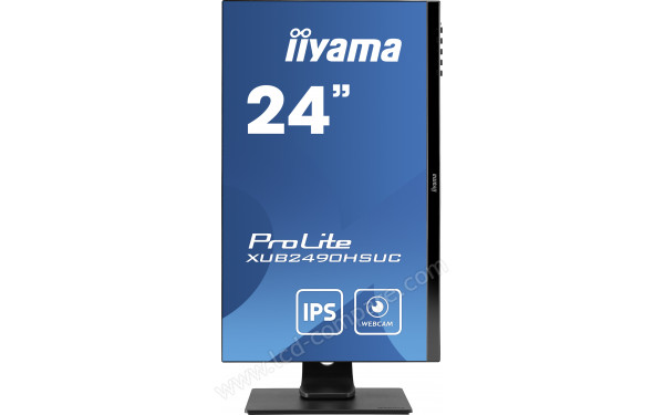 IIYAMA ProLite XUB2490HSUC-B1 - Vue de face en mode portrait