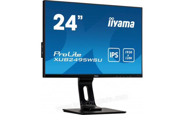 IIYAMA ProLite XUB2495WSU-B4 - Vue 3/4 gauche