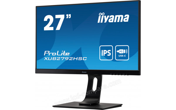 IIYAMA ProLite XUB2792HSC-B1 - Vue 3/4 droite