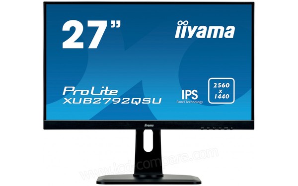 IIYAMA ProLite XUB2792QSU-B1 - Vue de face