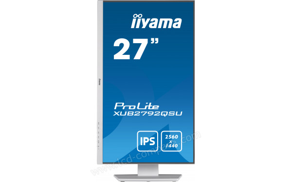 IIYAMA ProLite XUB2792QSU-W5 - Vue de face en mode portrait