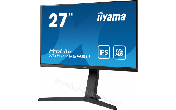IIYAMA ProLite XUB2796HSU-B1 - Vue 3/4 droite
