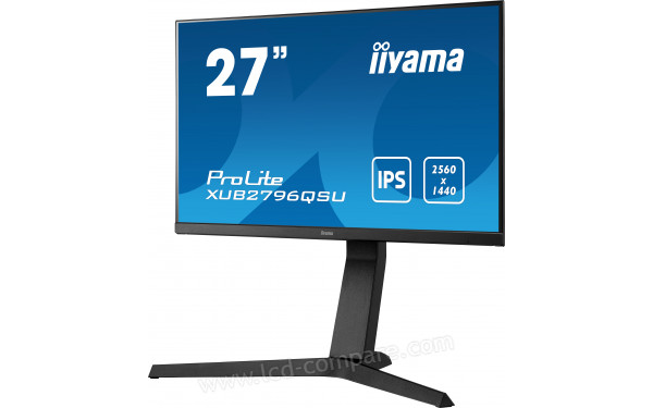 IIYAMA ProLite XUB2796QSU-B1 - Vue 3/4 droite