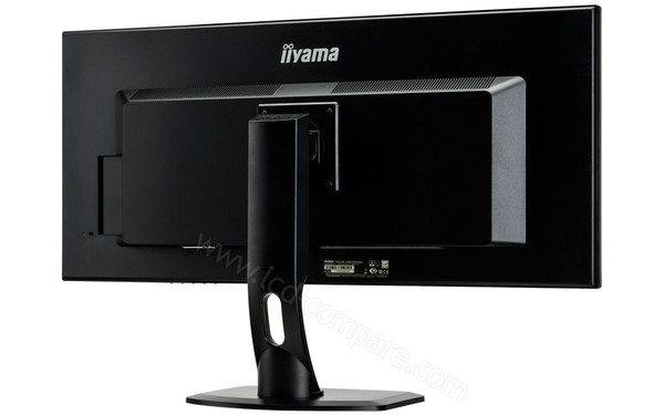 IIYAMA ProLite XUB3490WQSU-B1 - Vue 3/4 arri&egrave;re