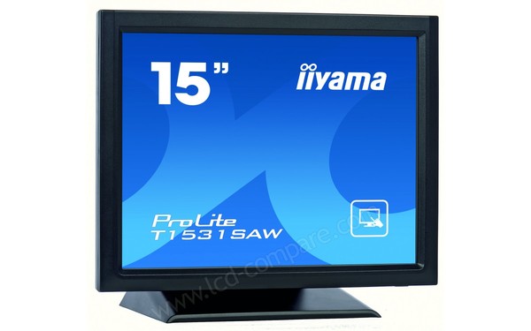 IIYAMA ProLite T1531SAW-B5 - Vue 3/4 gauche