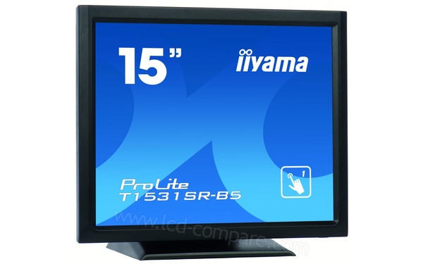 IIYAMA ProLite T1531SR-B5 - Vue 3/4 gauche