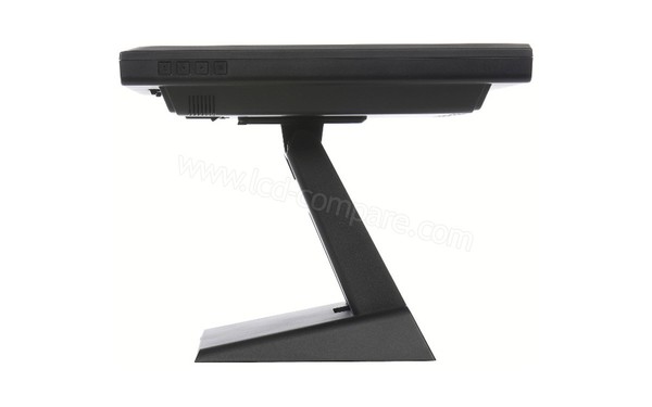 IIYAMA ProLite T1731SR-B5 - Vue de profil en mode inclinaison