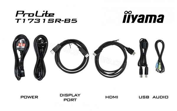IIYAMA ProLite T1731SR-B5 - Accessoires