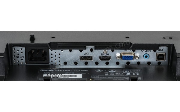 IIYAMA ProLite T1731SR-B5 - Connectiques