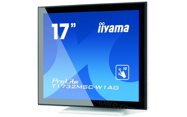 IIYAMA ProLite T1732MSC-W1AG - Vue 3/4 droite