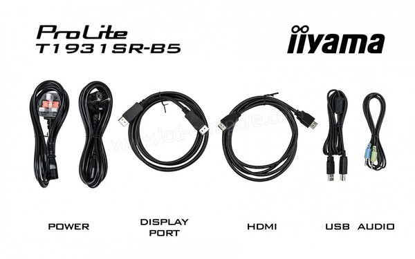 IIYAMA ProLite T1931SR-B5 - Accessoires