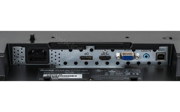 IIYAMA ProLite T1931SR-B5 - Connectiques