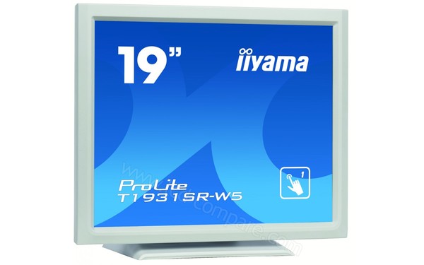 IIYAMA ProLite T1931SR-W5 - Vue 3/4 gauche