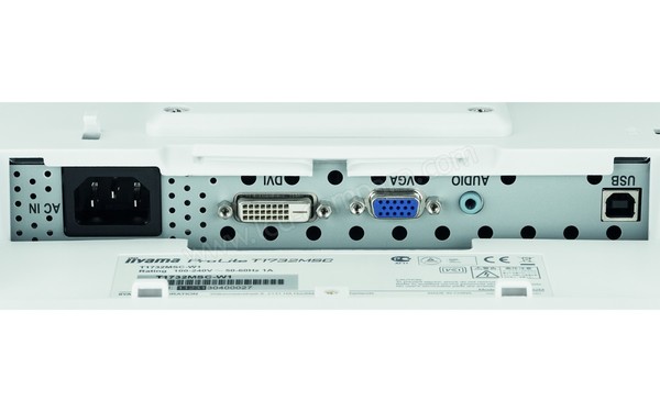 IIYAMA ProLite T1932MSC-W2AG - Connectique