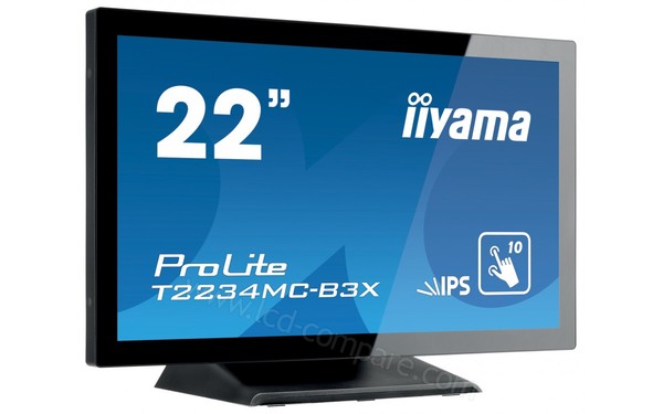 IIYAMA ProLite T2234MC-B3X - Vue 3//4 gauche