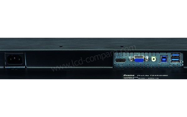 IIYAMA ProLite T2454MSC-B1AG - Connectique